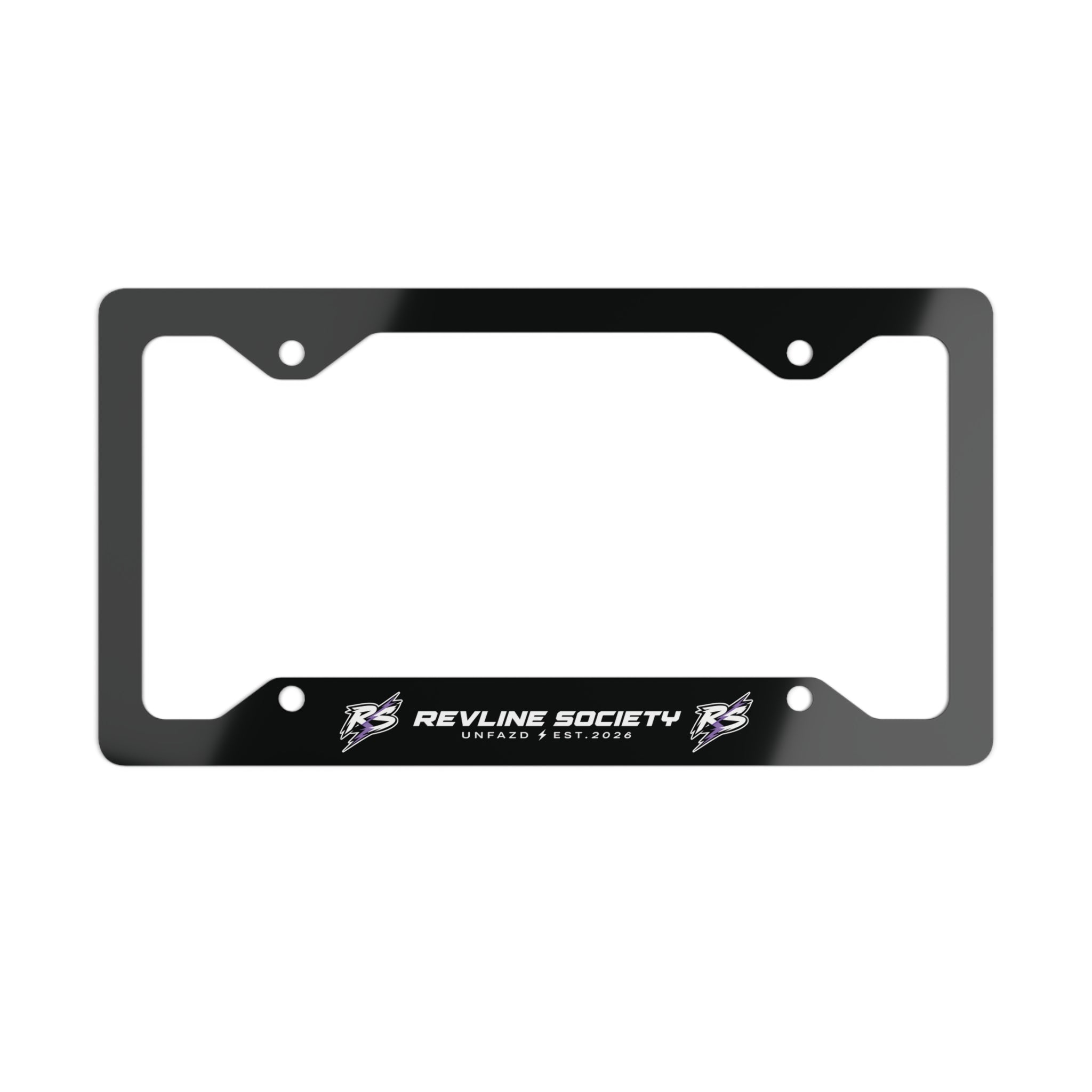 Revline Society License Plate Frame