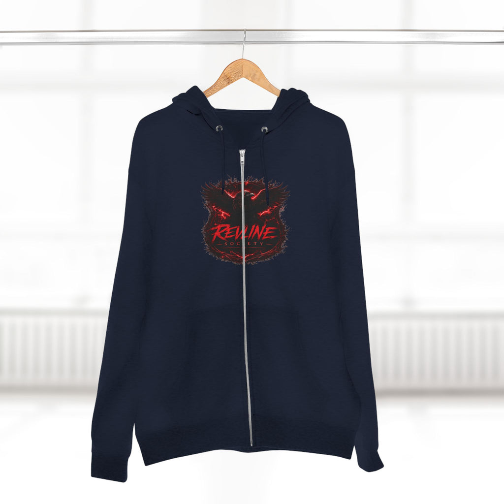 Revline Society "UNFAZD" Zip-Up Hoodie