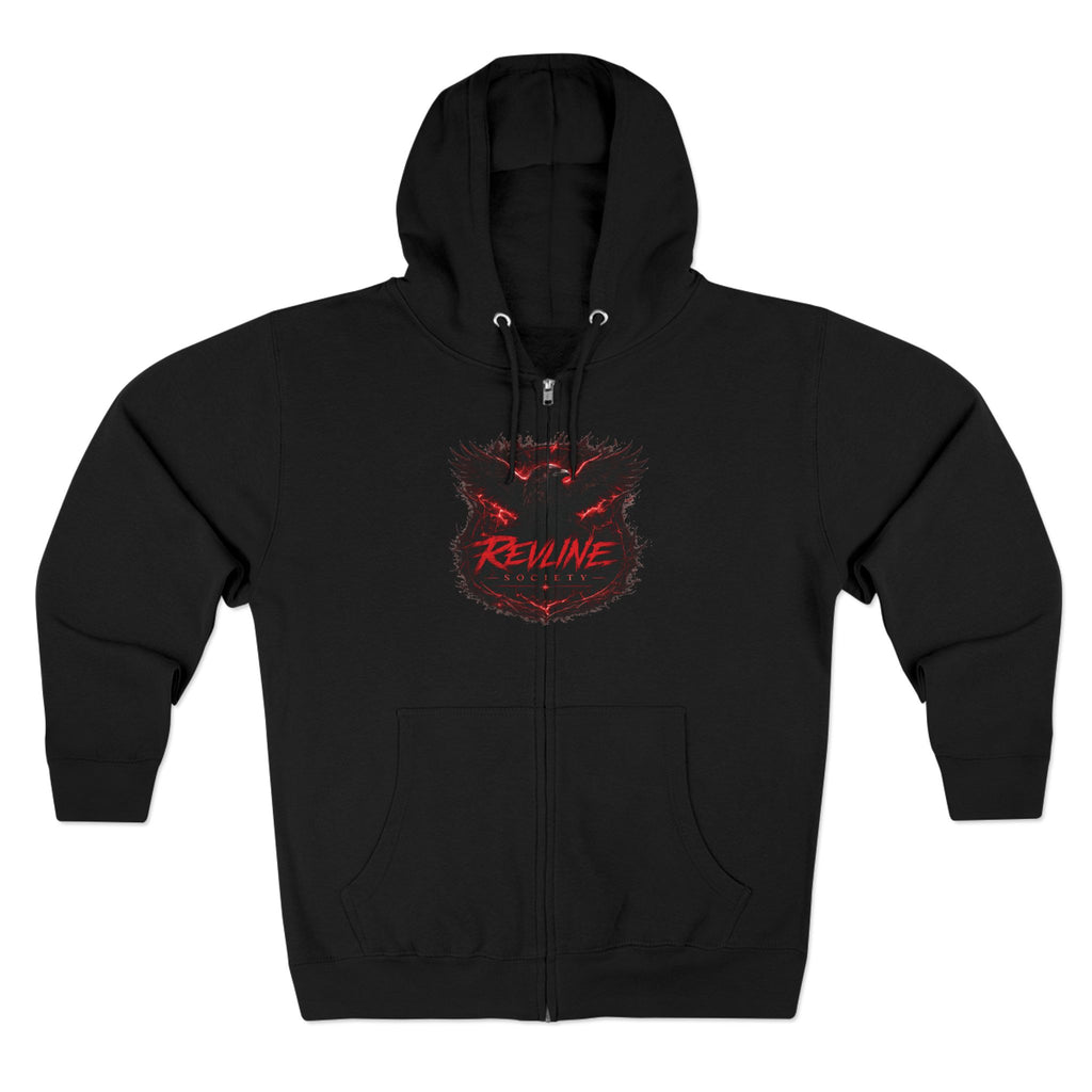 Revline Society "UNFAZD" Zip-Up Hoodie