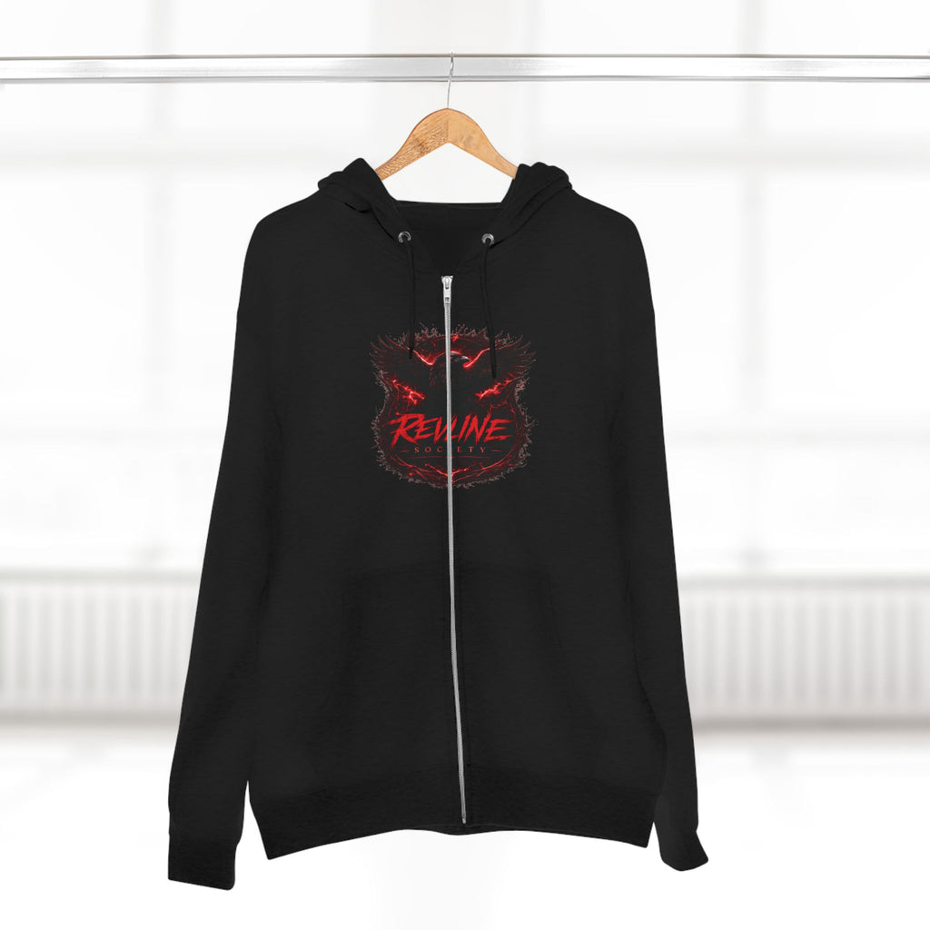 Revline Society "UNFAZD" Zip-Up Hoodie