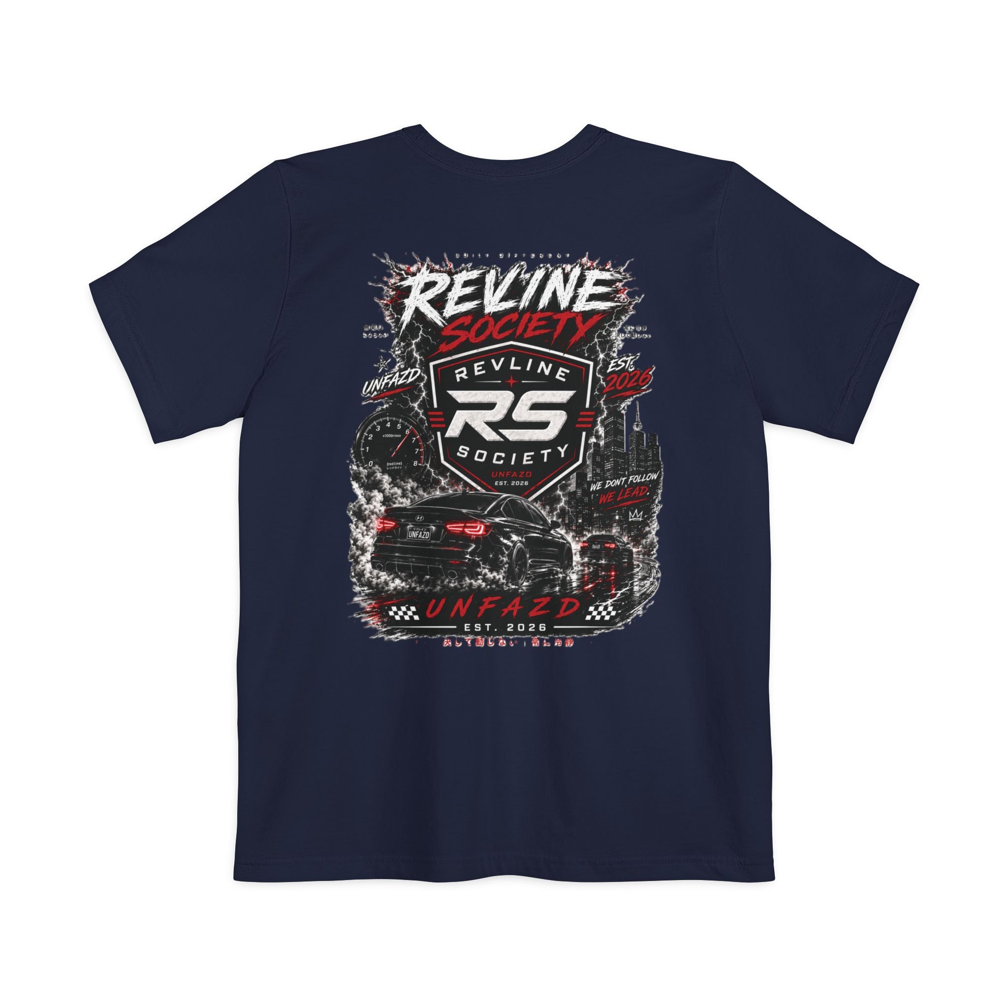 Revline Society "UNFAZD" Pocket Tee
