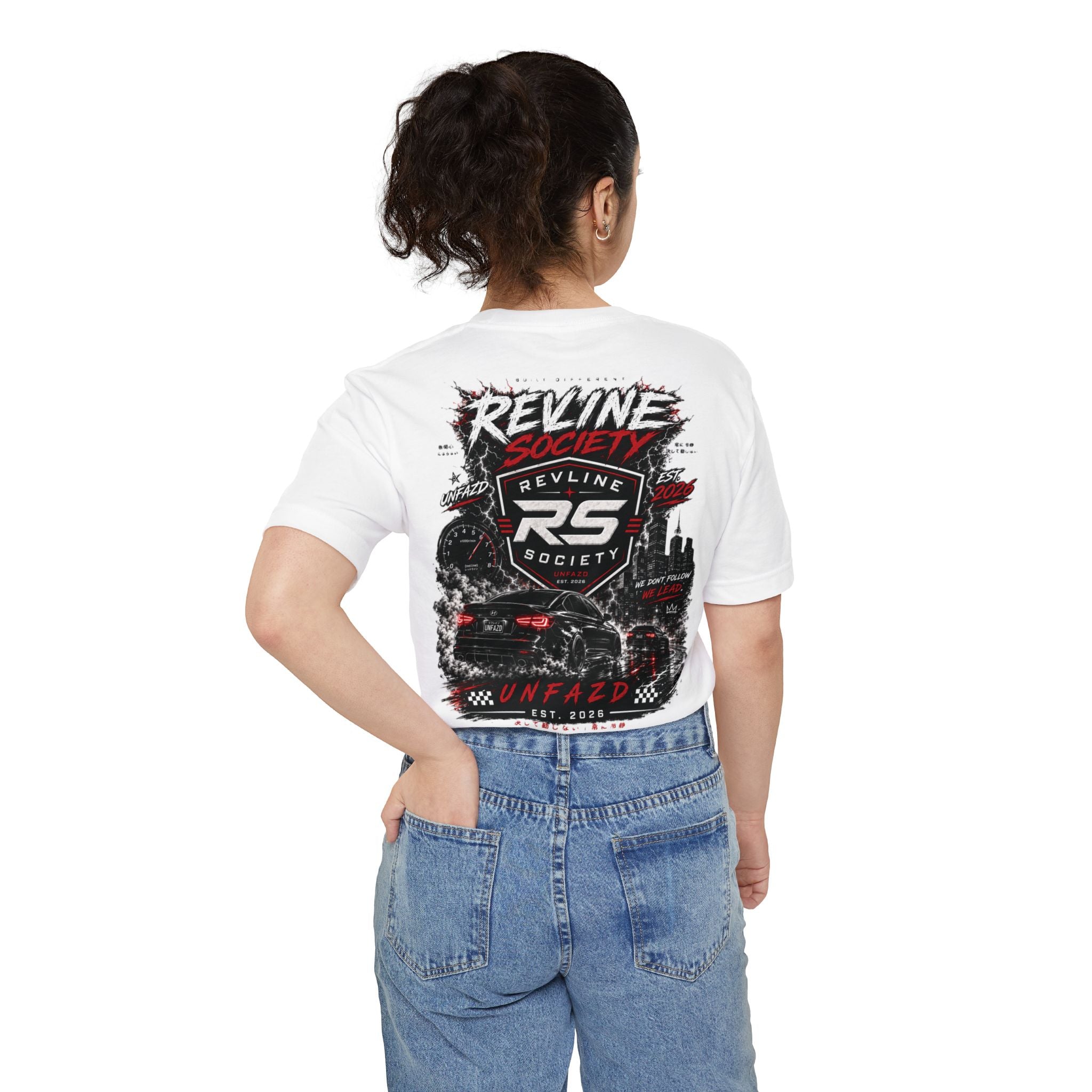 Revline Society "UNFAZD" Pocket Tee