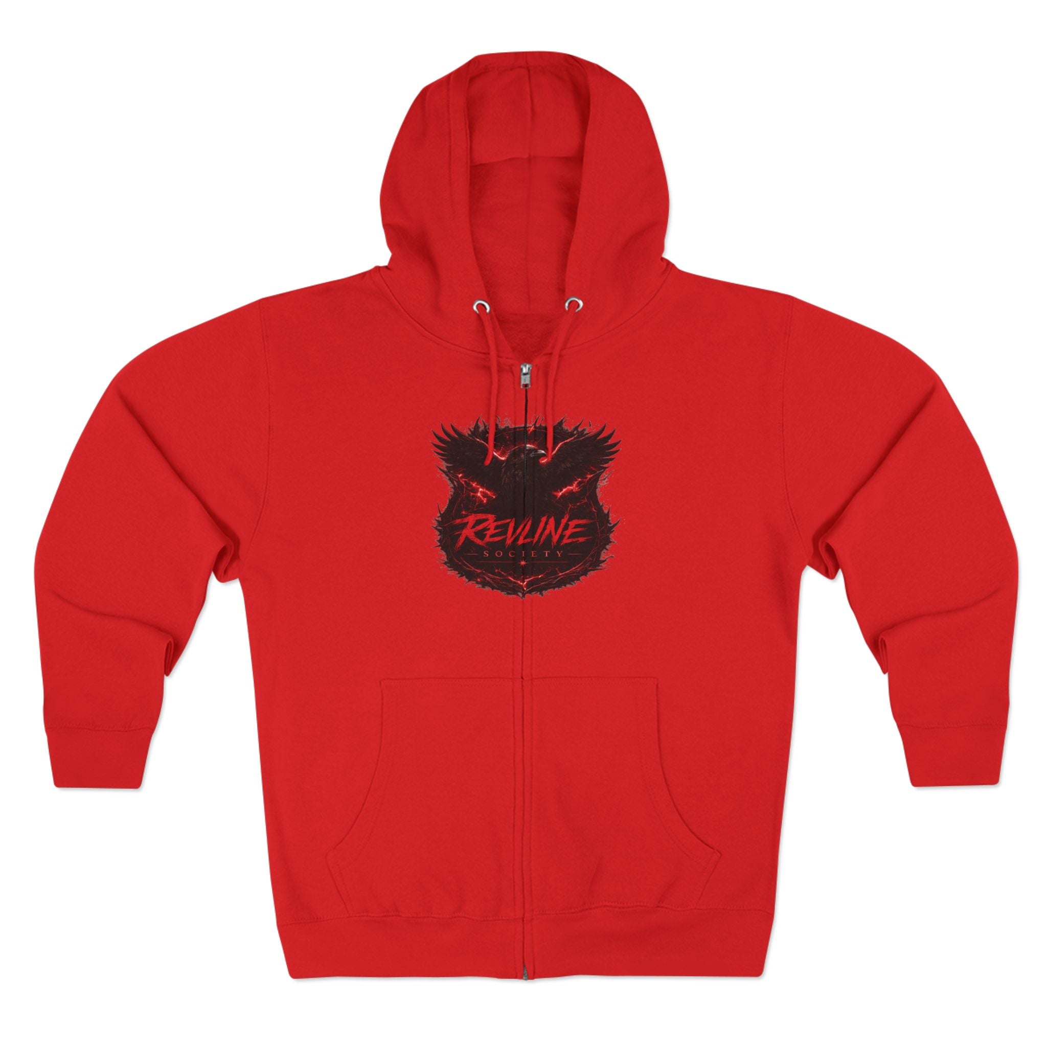 Revline Society "UNFAZD" Zip-Up Hoodie