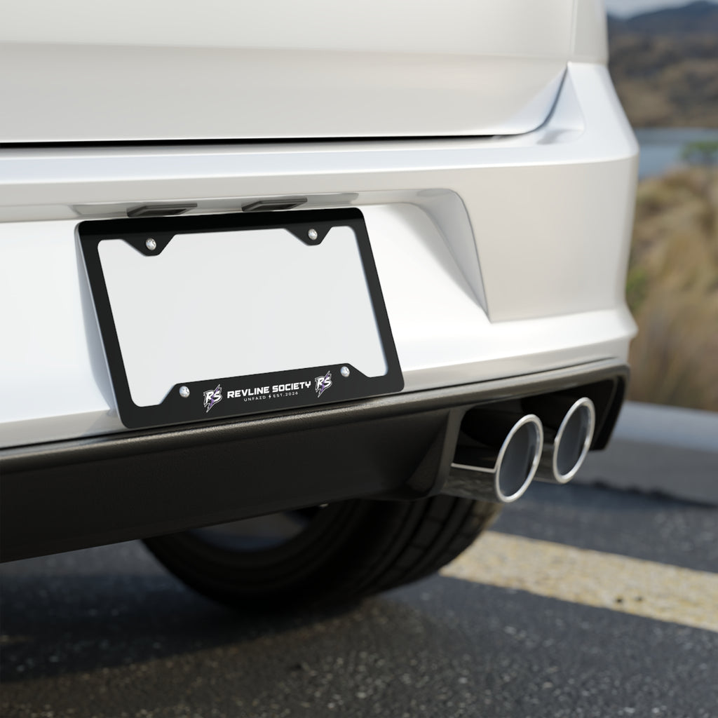 Revline Society License Plate Frame