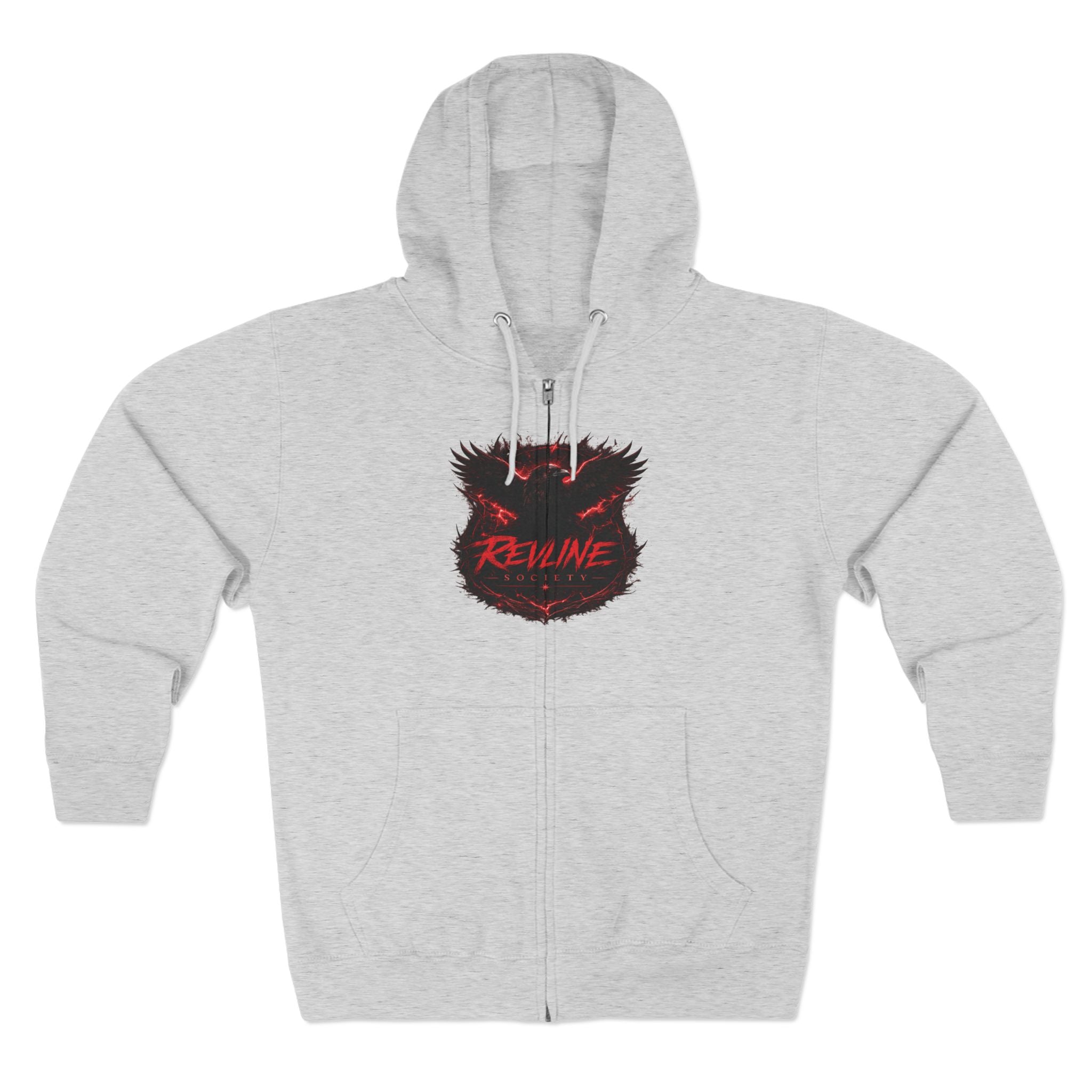 Revline Society "UNFAZD" Zip-Up Hoodie