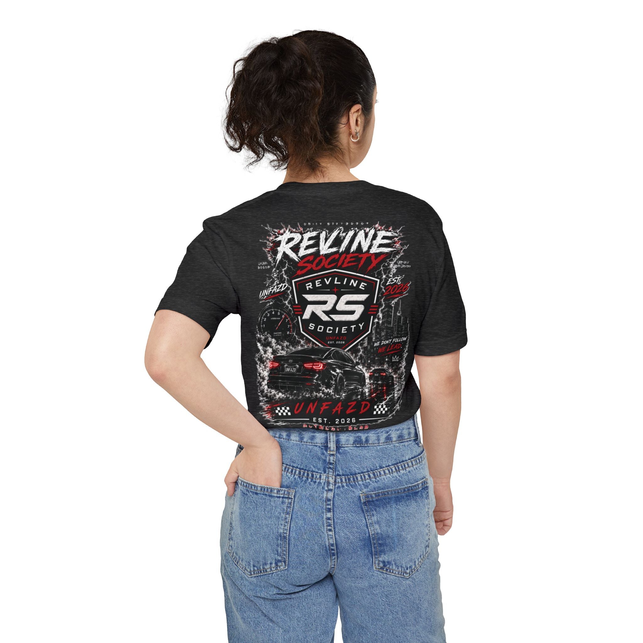 Revline Society "UNFAZD" Pocket Tee