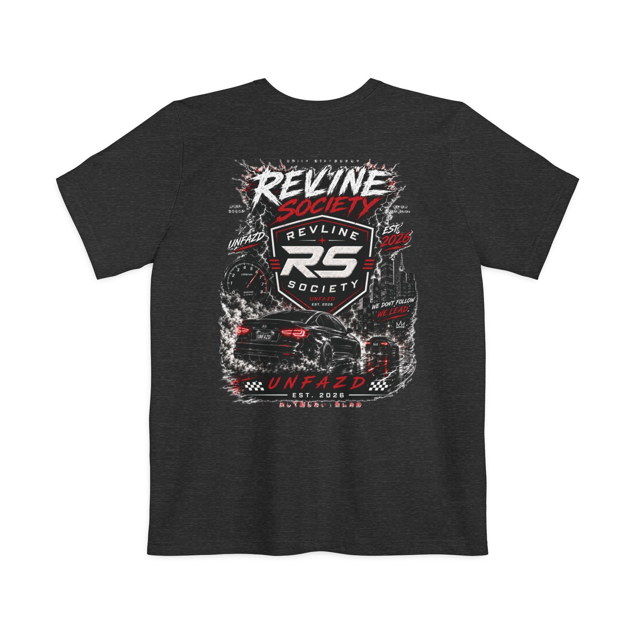 Revline Society "UNFAZD" Pocket Tee