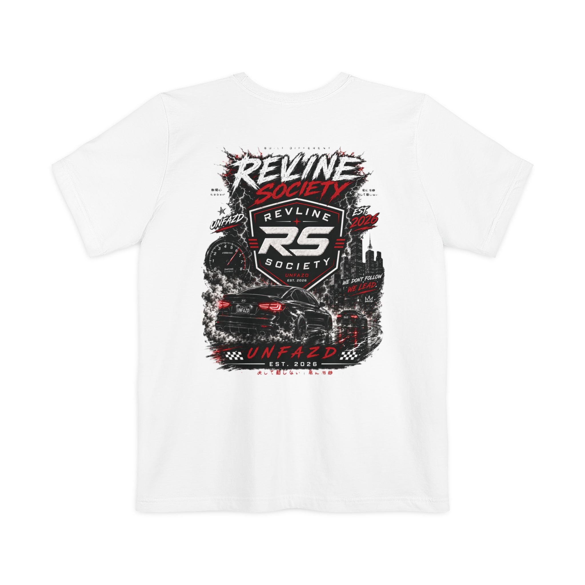 Revline Society "UNFAZD" Pocket Tee
