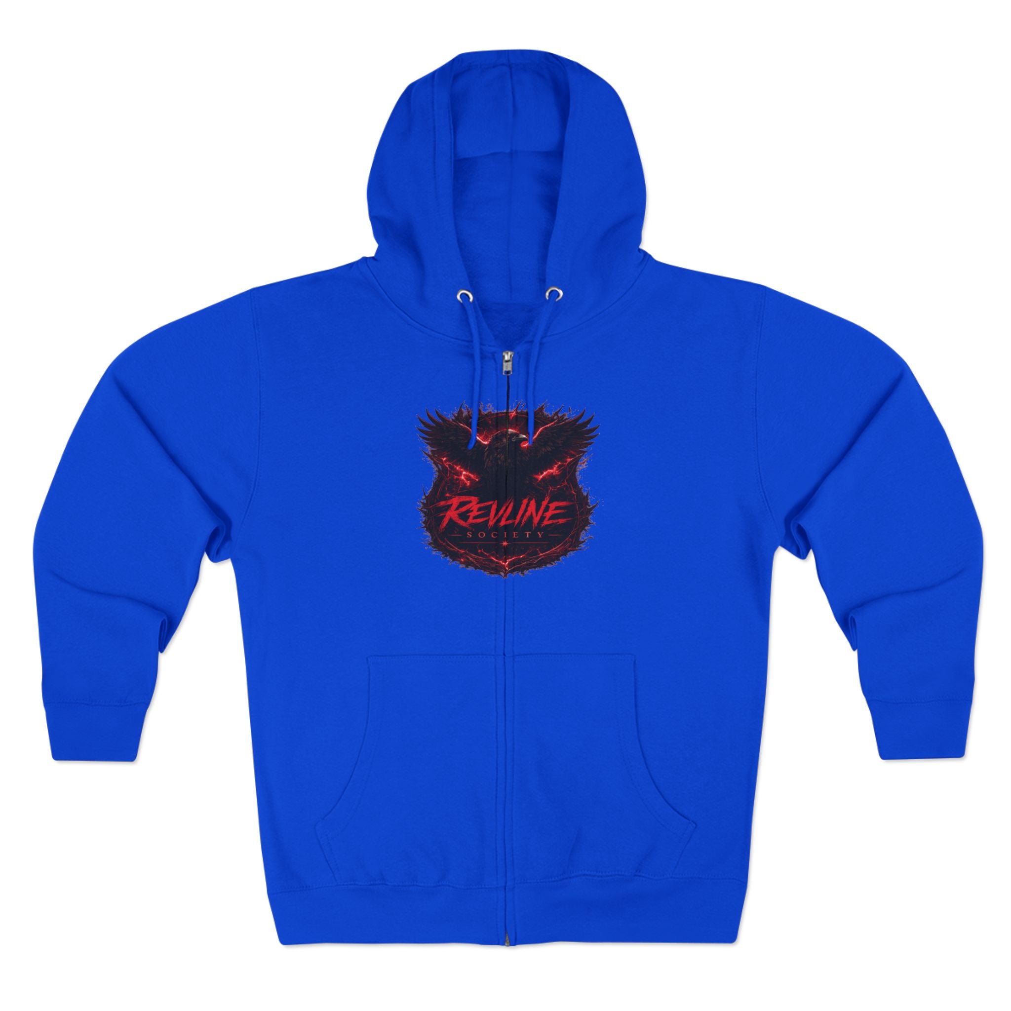 Revline Society "UNFAZD" Zip-Up Hoodie