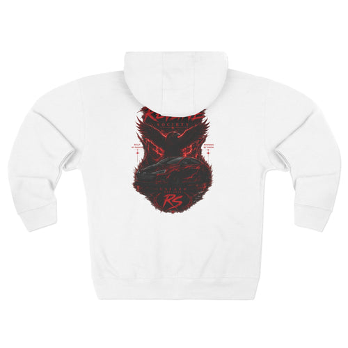 Revline Society "UNFAZD" Zip-Up Hoodie